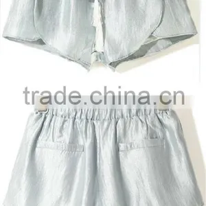 Cotton Floral Soft Bowknot Sexy Ladies Pants thumbnail-1
