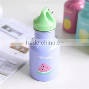 Small Size Mini Cartoon Print Aluminum Water Bottle thumbnail-1