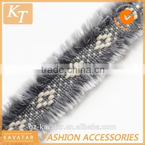 Korean Fashion Double Fringe Ribbon With High Quality thumbnail-2