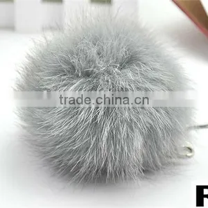 Animal Training Real Fox Fur Ball thumbnail-1