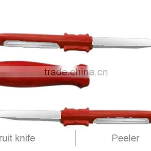 ABS+S/S 20*2.5 Kitchen Tools Stainless Steel Multi Peeler/potato Peeler/vegetable&fruit Peeler thumbnail-2