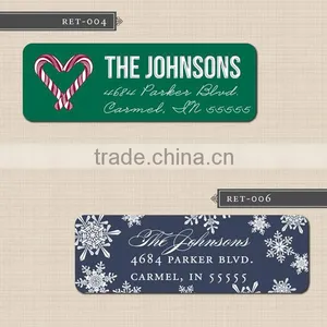 New Design High Quality Return Adress Labels thumbnail-1