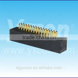 Pitch 1.27mm Height 4.9 Dual Row Straight Box Header Connector thumbnail-1