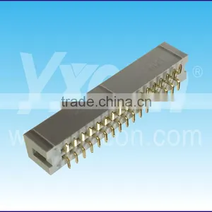 China Big Factory 2.54mm Pitch High Quality Vertical SMD Grey Color Box Header thumbnail-3
