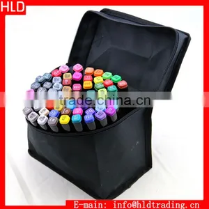 Factory Wholesale High Quality Mix 168 Colored Art Marker Pen Set thumbnail-1