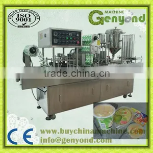 Juice Plastic Cup Filling and Sealing Machine thumbnail-1