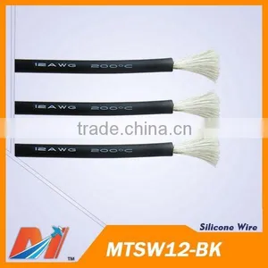 Maytech 12AWG Silicon Cable Flexible Silicone High Voltage Wire Orange Color EU ROHS and REACH Directive Standards Approved thumbnail-2