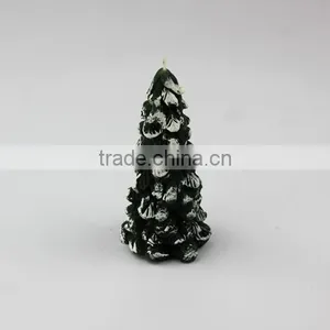 New Christmas Decoration Candle / Snow Flake Shaped Engraved Candle thumbnail-3
