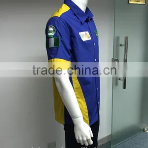 Motocross Pit Shirt /OEM Motocross Jersey/polyester Motorcyle Jerseys Polo Neck thumbnail-2