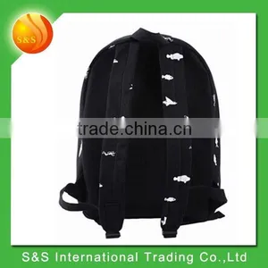 Latest Teenager Outdoor Traveling Canvas Backpack With Printing thumbnail-2