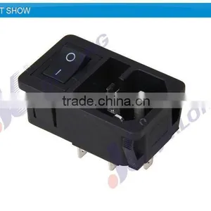 AC-014 Inlet Socket ac Power Switch Socket thumbnail-2