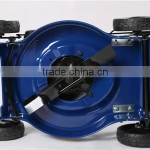 China 16inch Wheel Adjustable Grass Cutting B&S B450E American Gasoline Engine Wholesale Manual Cheap Mini Lawn Mower for Sale thumbnail-5