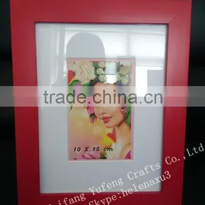 Wholesale Colored Black and Red Plastic Photo Frame for Your Photo thumbnail-3