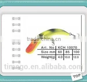 China Manufacturers Fishing Lure Molds Plastic Hard Fishing Lure thumbnail-1