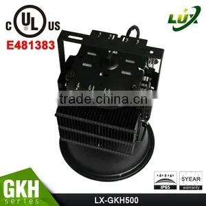 Copper Heatpipe Design Meanwell Driver 5 Years Warranty UL Approved #481383 Gymnasium Light 500W 110 Volt LED Flood Light thumbnail-5