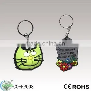 Novelty Plastic Key Chain for Gifts and Promotion thumbnail-1