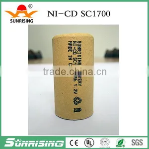 NiCd Rechargeable Battery 1.2v Sc1700 ni cd Battery Pack for Power Tools thumbnail-1