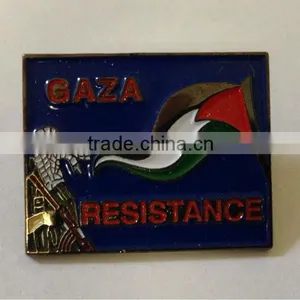 Stylish Palestine Flag Metal Pin Badge ---- DH 17063 thumbnail-1