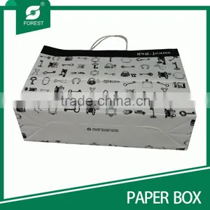 100% RECYCLABLE PAPER BAG FOR GARMENTS WITH HANDLE thumbnail-2