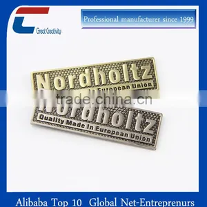 Custom Printing Engrave Etch Brass Nameplate With Free Sample thumbnail-1