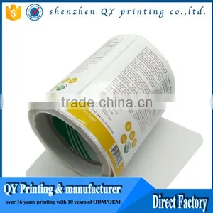 Matte White Mylar Polyester Self Adhesive Label Stock Labels Material With Strong Adhesion thumbnail-2