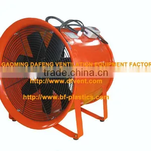 500mm 20 Inch 220V Axial Blower Fan in Red thumbnail-1