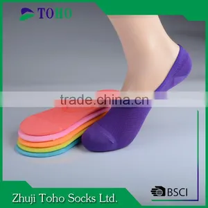 Candy Color Breathable Shallow Mouth Boat Socks thumbnail-1