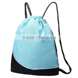 China Factory Design Your Own Polyester / Nylon Drawstring Backpack thumbnail-1