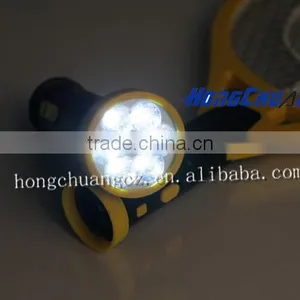 Rechargeable Hot Sale Detachable Electric Mosquito Racket With Torch thumbnail-6