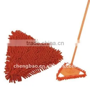 Microfiber Chenille Cleaning Mop in Triangle thumbnail-1