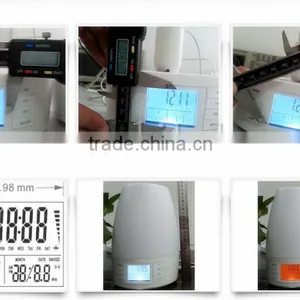Led 6w Wake up Light Led Round Shape Led Night Lamp Light Music Led Night Lights thumbnail-5