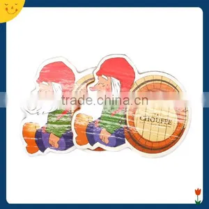 Factory Promotion Wooden Fridge Magnet thumbnail-1