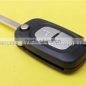Hot Sell Renault 2 Button Remote Car Key Shell Flip Key Cover Case thumbnail-5