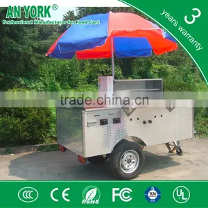 HD-21 Fiber Glass Hot Dog Cart Pearl Pannel Hot Dog Cart Hot Dog Cart for USA Standard thumbnail-3