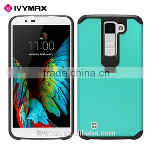 China Factory Wholesale Hybrid Combo TPU PC Cellphone Back Cover for LG K8/K350N/K8 LTE Cell Phone Case thumbnail-3