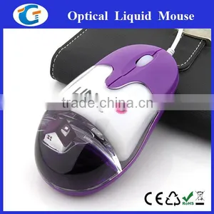 USB Cable Optical Laptop Computer Mouse Liquid thumbnail-1