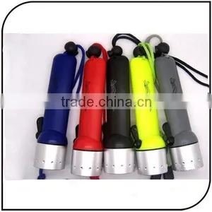 Underwater 160lumen Powed by AA Battery Led Torch Depth 50m Led Diving Flashlight thumbnail-4