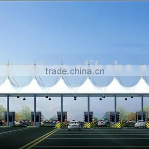 Quality Standard Membrane Structure Fit for Toll Station thumbnail-3