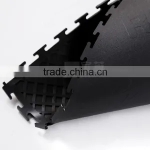 Factory Wholesale Entertainment Place Junyi Easy Lock Plastic PVC Vinyl Interlocking Flooring Mats thumbnail-5