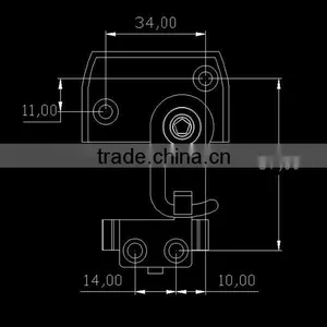 MS203 Refrigerator Lock thumbnail-4