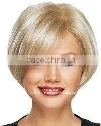 100% Indian Virgin Human Hair Full Lace Wigs thumbnail-1