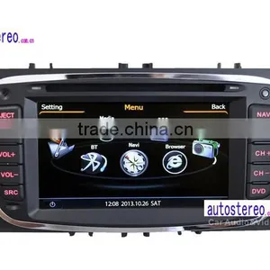 7 Inch Car GPS Navigation for Ford FocusKuga Mondeo S-max Galaxy Car SAT NAV CAR Autoradio DVD Player thumbnail-2