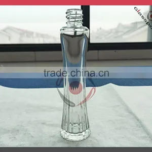 Tall Round Cylindrical Shape Perfumel Glass Bottle thumbnail-1