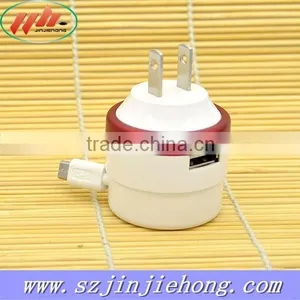 Small Order Acceptable 5V 2A Reasonable Price Single Usb Port Travel Charger Cable EU Plug Supplier's Choice thumbnail-1