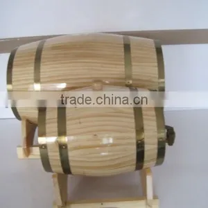 Wooden Wine Barrel thumbnail-1