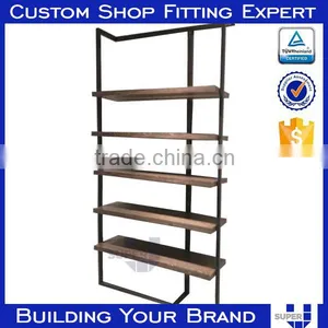 Countertop Wooden Wall Mounted Retail Display Shelving Units thumbnail-2