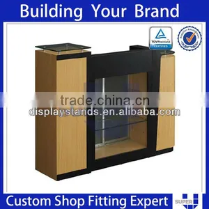 Mdf Counters Wheel Reception Counter Glass Table thumbnail-6