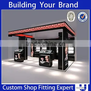 Fashion Style Wood Cosmetics Display Rack thumbnail-3