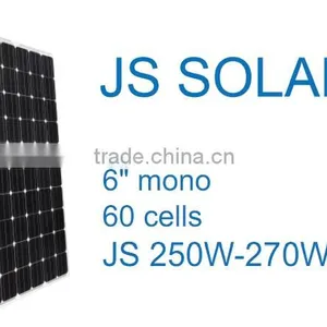JS SOLAR - TUV CE CEC UL MCS Certified 250, 260, 255W Mono Solar Panel thumbnail-1