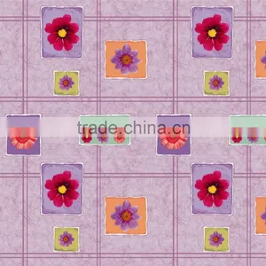 Pvc Tablecloth With Attractive Flowers Tablecloths thumbnail-2